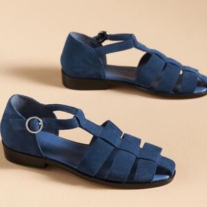 "The Mans Fisherman Sandal" By Pilcro |Anthropologie Japan Women's Sz-37 (6.5)